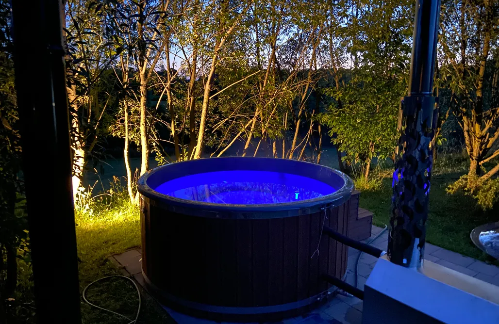 Alloggi AlohaCamp Szarejkowe Wzgórza - domek z banią na wyłączność 4