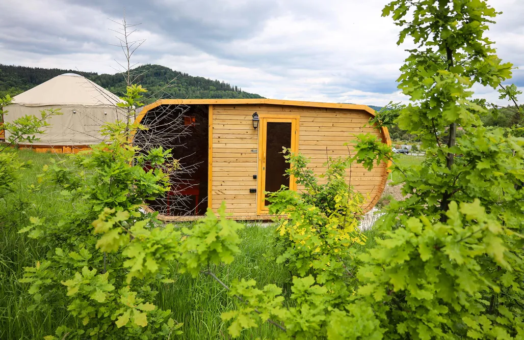 AlohaCamp Całoroczny domek kopułowy Żywioł Ziemi 1