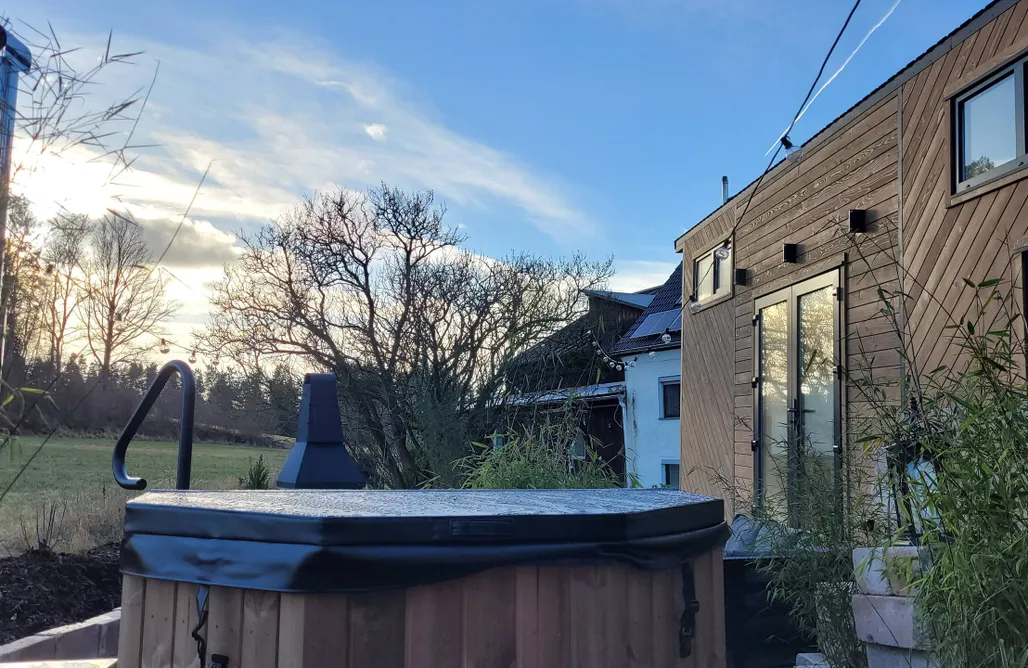 Ferienwohnung Allgäu mit Hund Fichtel TINY House 1