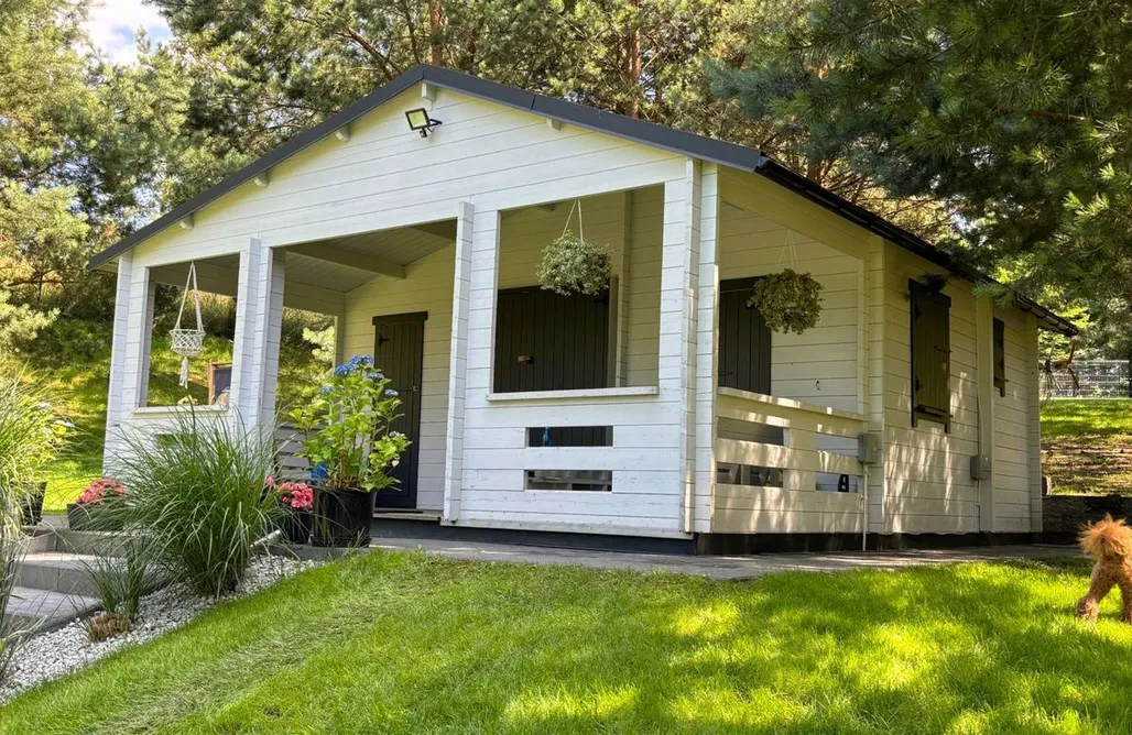 noclegi AlohaCamp Familijny domek nad jeziorem 2