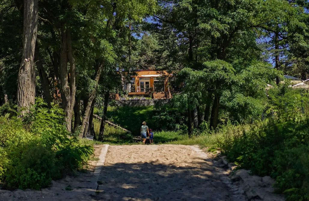 Domek na wodzie Gdańsk Domek na wodzie Topiko Czarter  1
