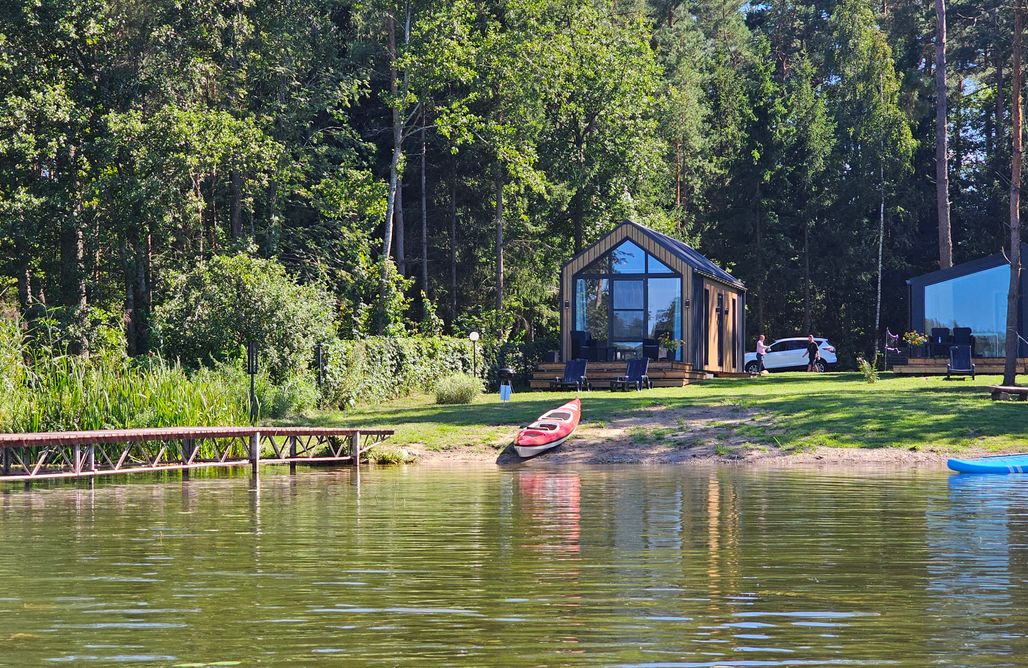 ubytovanie AlohaCamp Makosieje Modern House - 10 m od jeziora 4