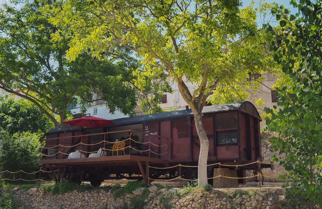 Casa Rural para 30 personas Vagón de tren Orient Express 2