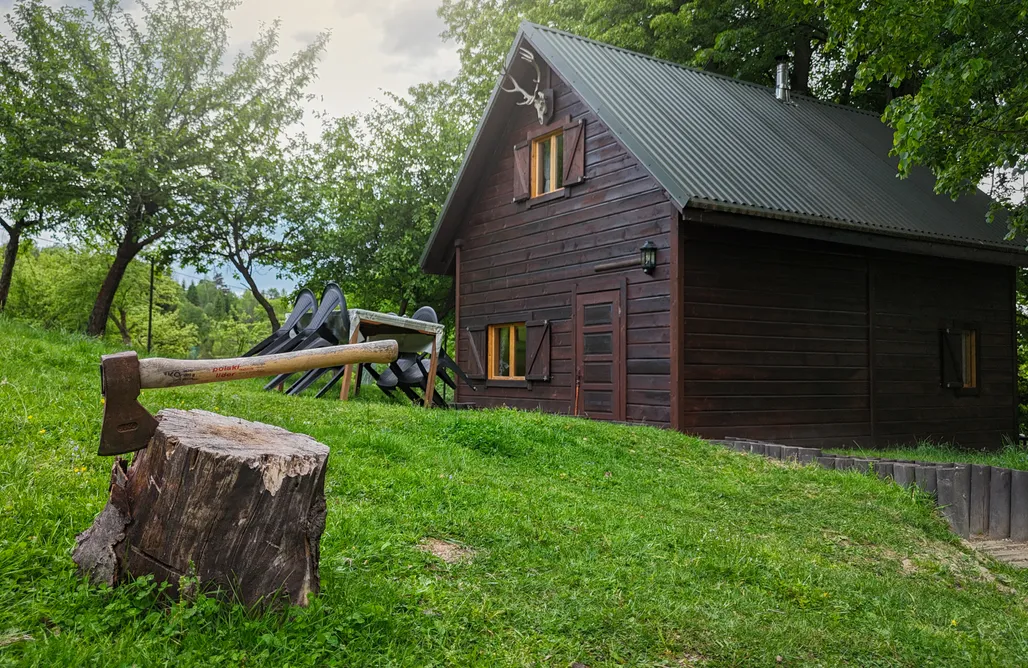 Unterkunft AlohaCamp Domek myśliwski w górach 2