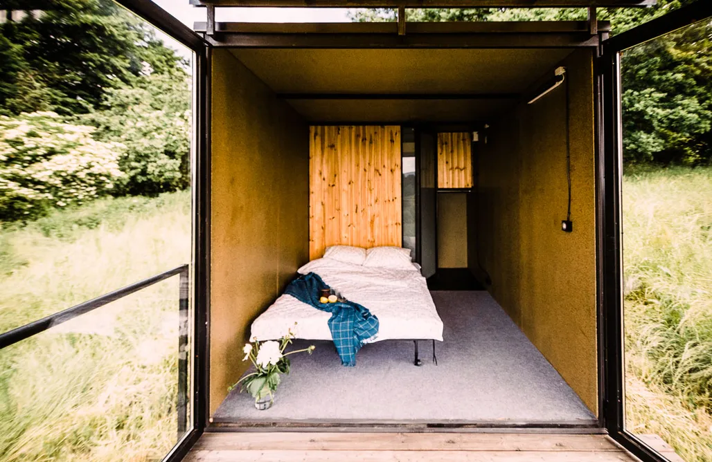 noclegi AlohaCamp Kameralny domek dla dwojga - Oaza Leńcze 3