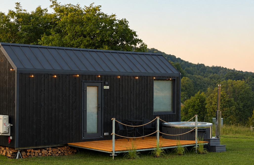 AlohaCamp Tiny House - Venus z jacuzzi i sauną 1