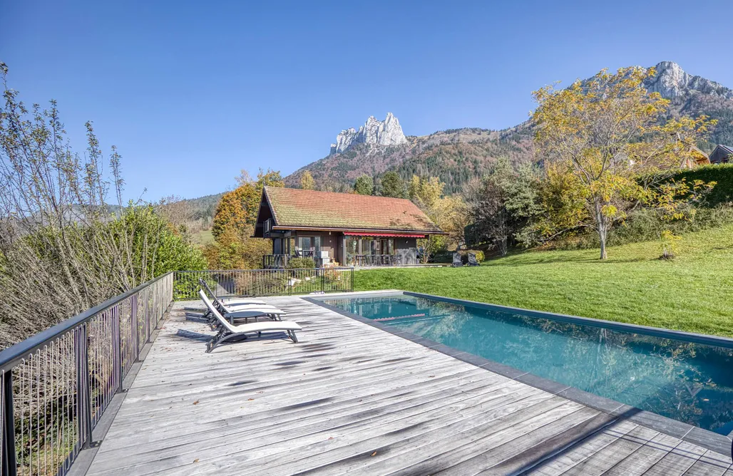 Kurztrip Europa La Sauffaz - maison avec piscine 3