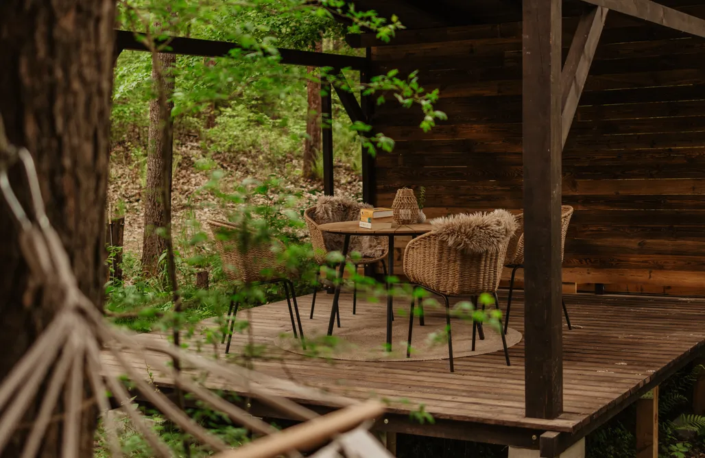 Wakacje nad jeziorem Wielkopolska Domek na drzewie Kryjówka 3