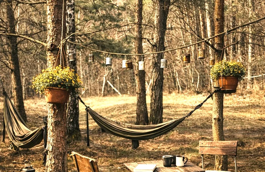 noclegi AlohaCamp Domek w lesie z alpakami 4