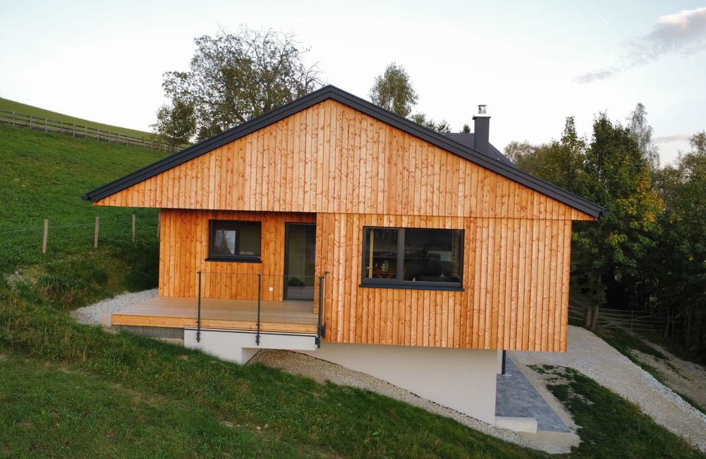 Winterurlaub Mit Kindern Holzriegelhaus mit Weitblick 2