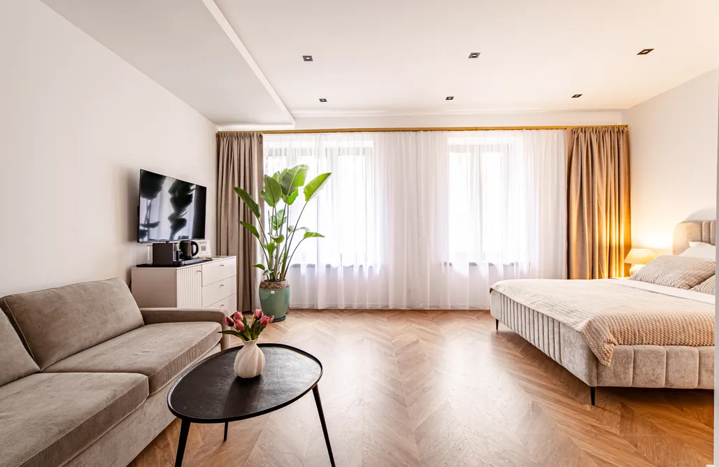 AlohaCamp Sowa Hill SPA | Pokój 101 – widok na góry, jacuzzi & sauna 2