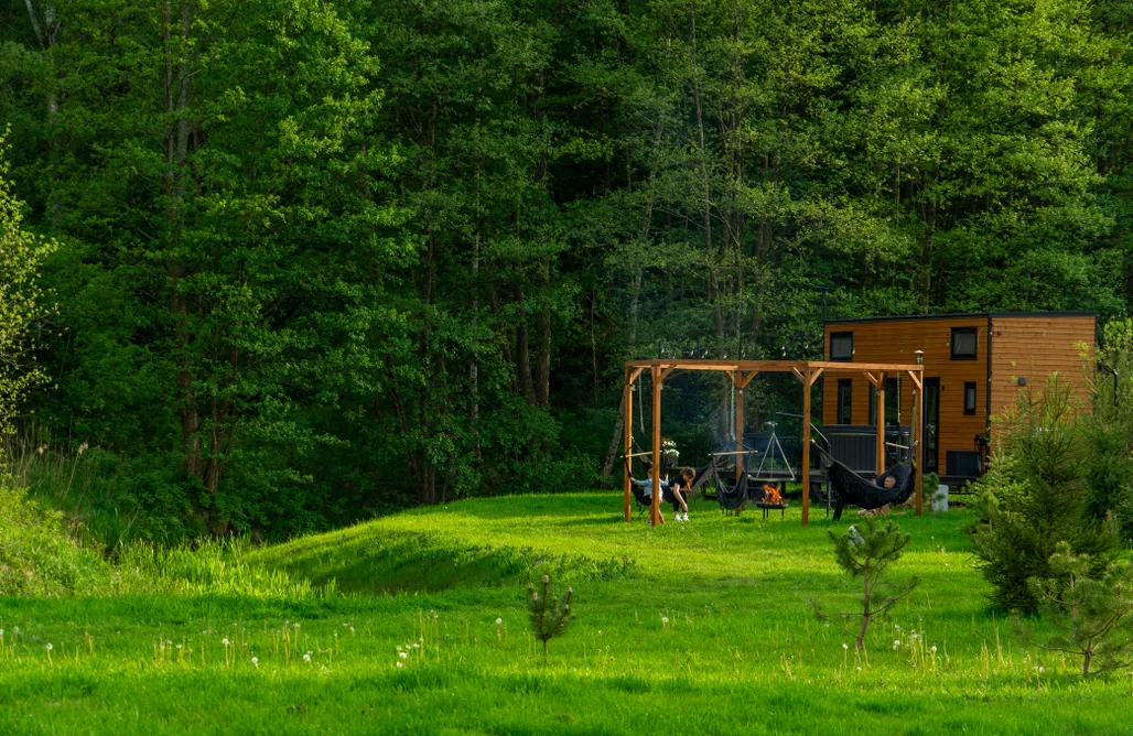 noclegi AlohaCamp Tiny Silent House River 4