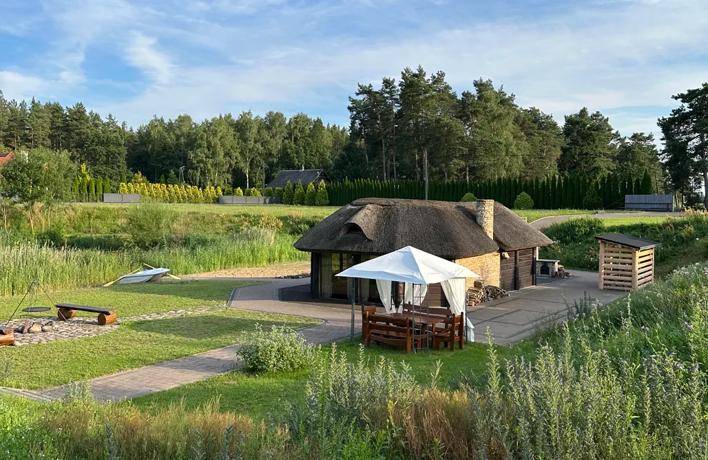 Andrzejewo noclegi Chatka nad stawem  2