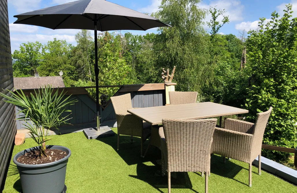 Rheintal Holzhaus mit Sauna AlohaCamp