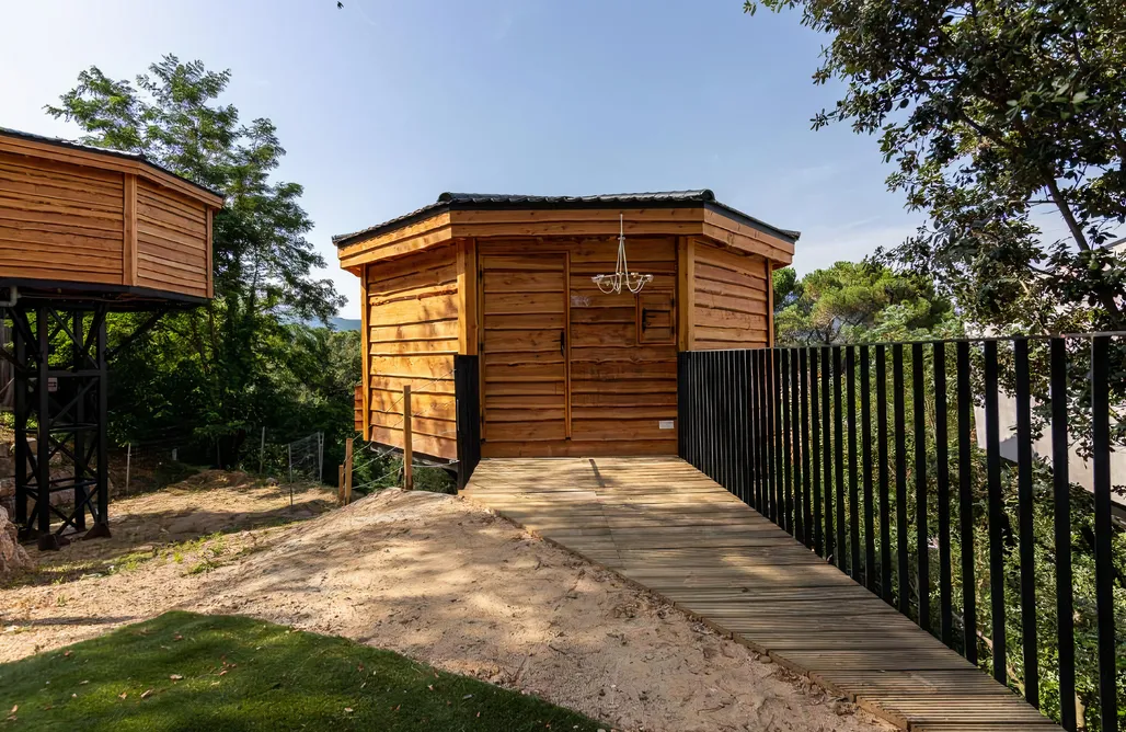 noclegi AlohaCamp Les Suites: Cabañas en Montseny 3