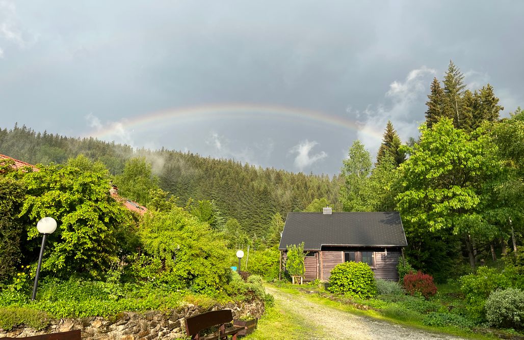 Jezioro Nyskie Noclegi Chatka Trapera 2