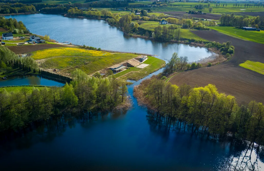 noclegi AlohaCamp Osada Sielankowo - Dom nad rzeką 2