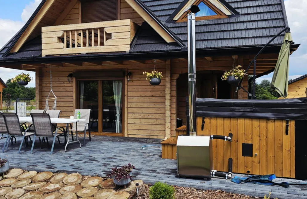 Leśne Zacisze 2 | Domek sauną i balią w cenie AlohaCamp