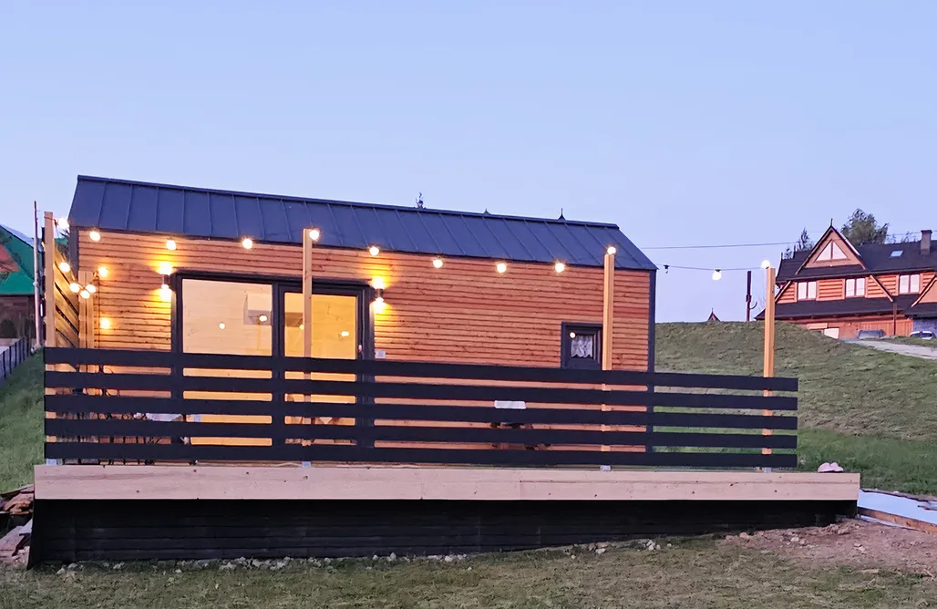 noclegi AlohaCamp Mini Eco Domek Ski Out 2