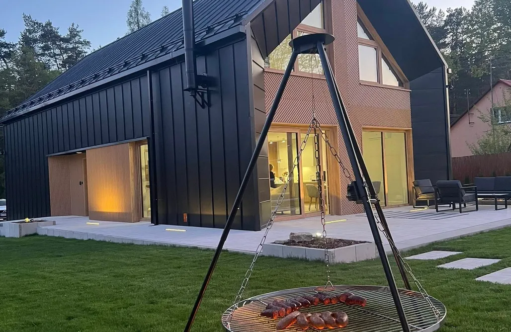 noclegi AlohaCamp Przystań Roztocze 176 - Dom z basenem jacuzzi i sauna  5