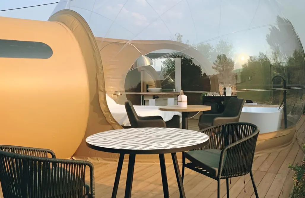 AlohaCamp Burbuja Olivo 4