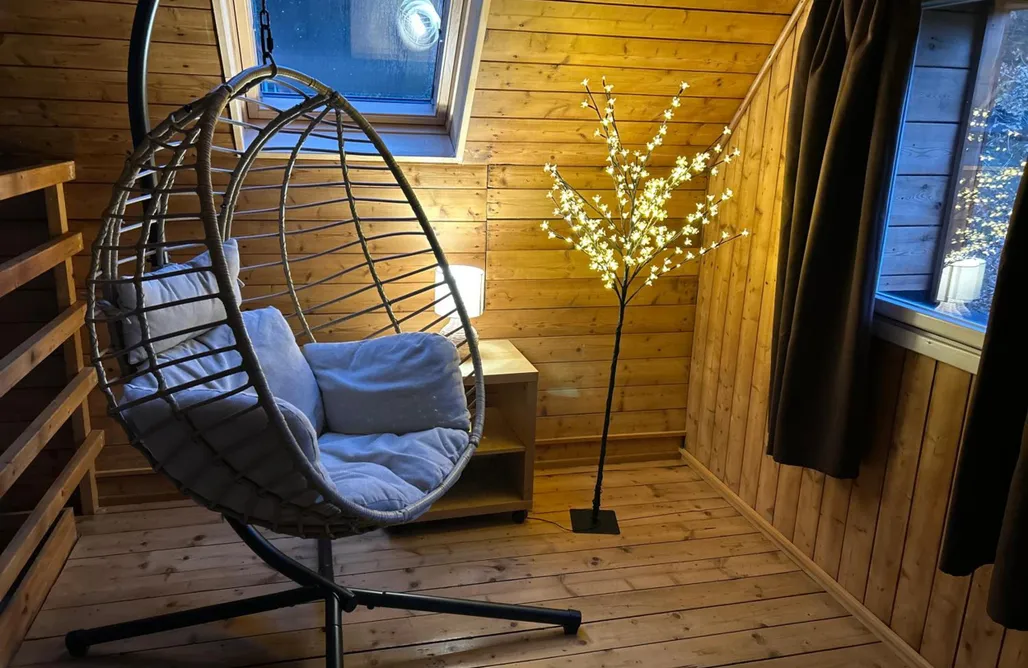 AlohaCamp accommodation Cosy chalet with sauna 1