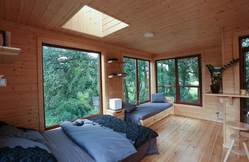 Wakacje nad jeziorem Wielkopolska Domek na drzewie w Dolinie Uradu 1