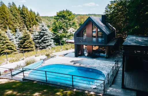 Zdjęcie obiektu Wzgórza Kunowskie - domy na wynajem z basenem, baliami i saunami