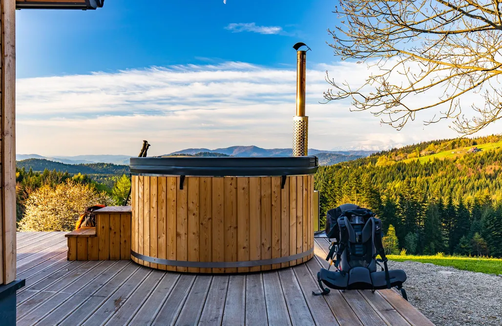noclegi AlohaCamp Chata na wysokości niżej (800 m n.p.m.) 1