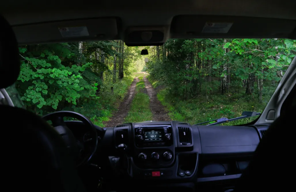 noclegi AlohaCamp Campervan - Leśny dom na kółkach 5