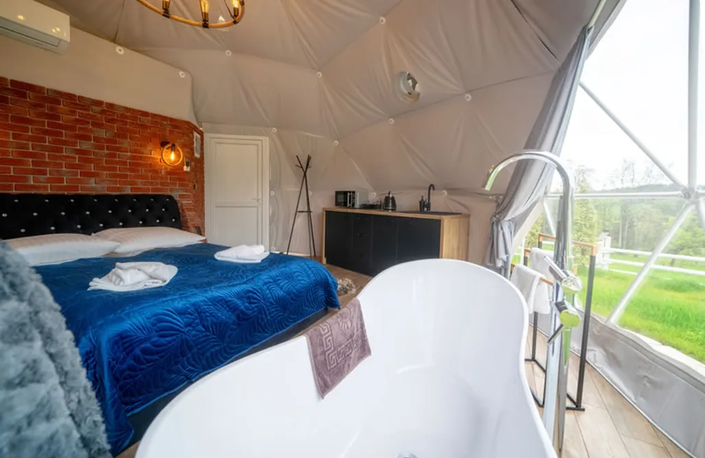 AlohaCamp Kopuła niebieska Dino 1