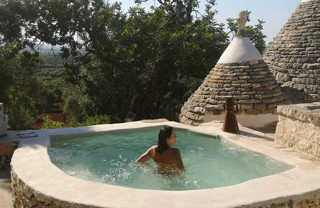 Villa Calabria Eremo di San Giusto - Trullo immerso nella natura vista mare 2