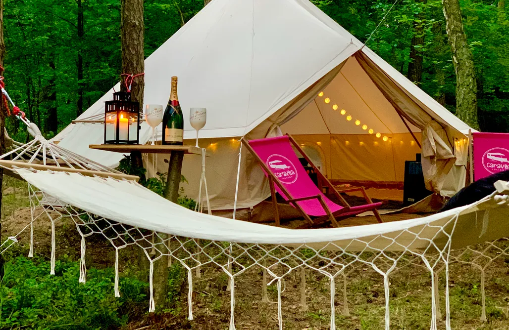noclegi AlohaCamp Caravana Juliana Glamping Mazury 2