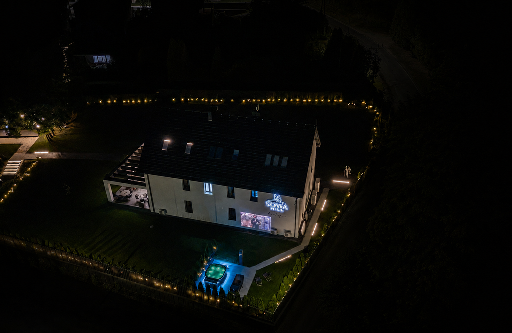ubytovanie AlohaCamp Sowa Hill SPA – jacuzzi, sauna, ľadová kaďa, Soví hory 1