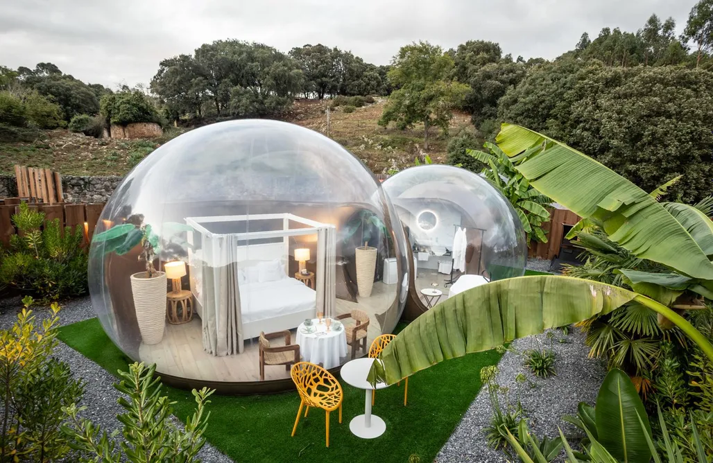 alojamientos AlohaCamp Burbujas del Sella 5