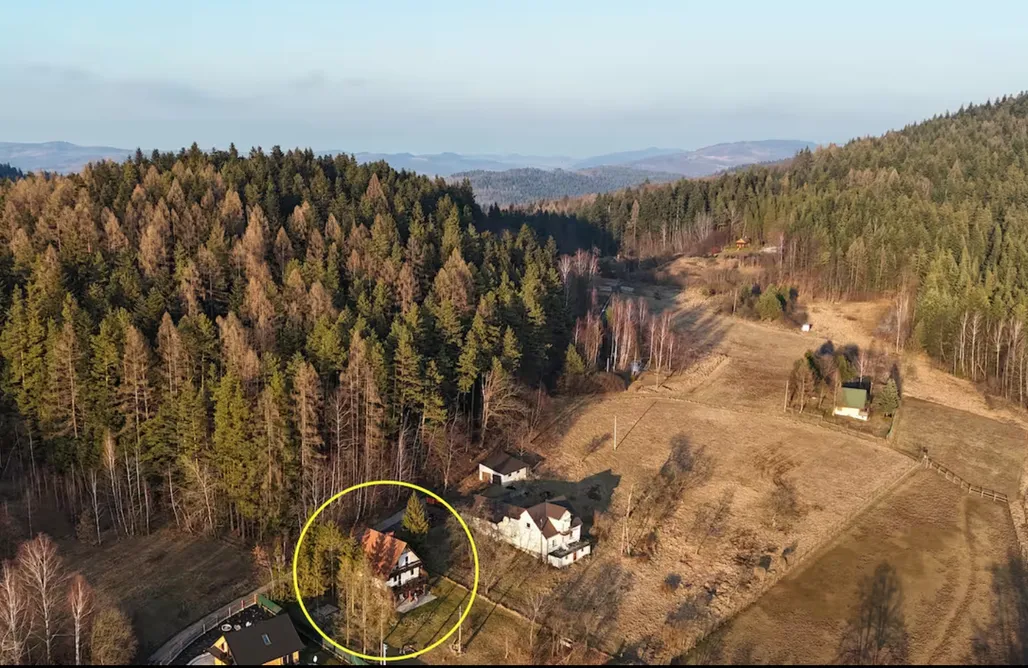 Maków Podhalański Domki Klimatyczny Dom z widokiem na Babią 3