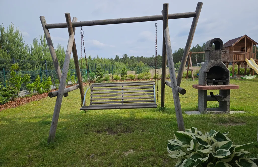 Milochówka - Dom drewniany bliźniak AlohaCamp