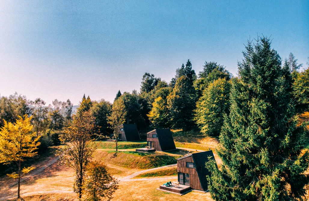 Domki 4 Nad Ranem - Baza Bieszczady Smerek AlohaCamp