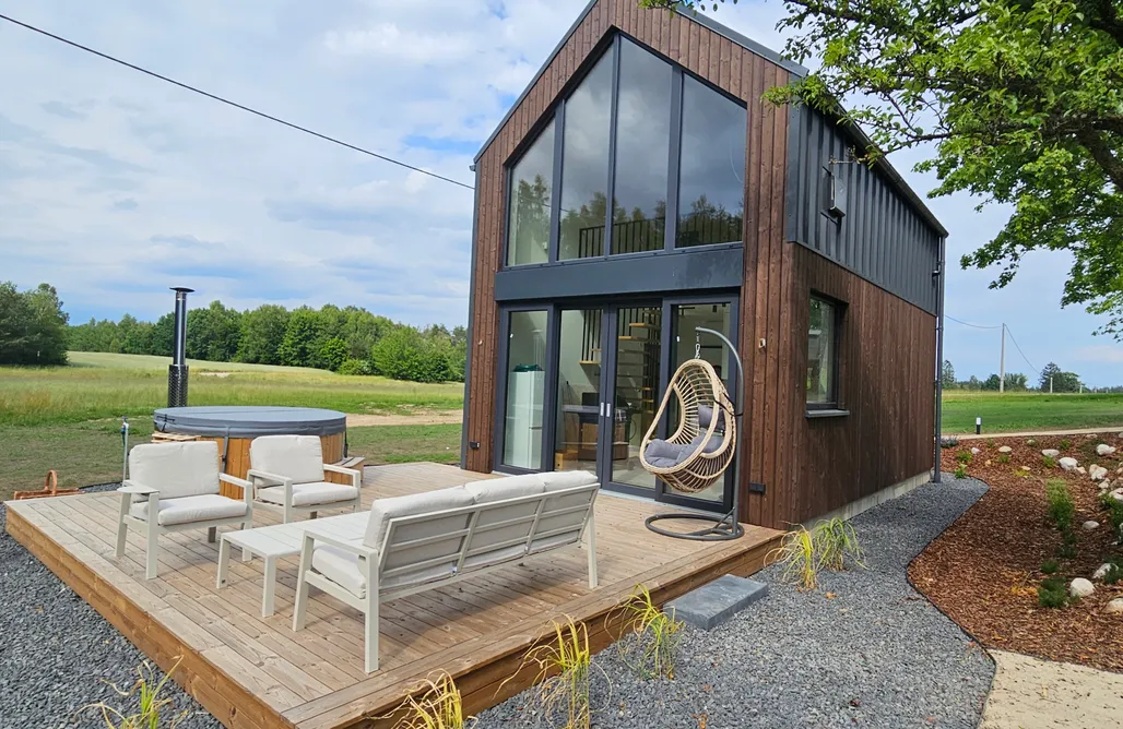 AlohaCamp Vilanovka - domki z balią 1