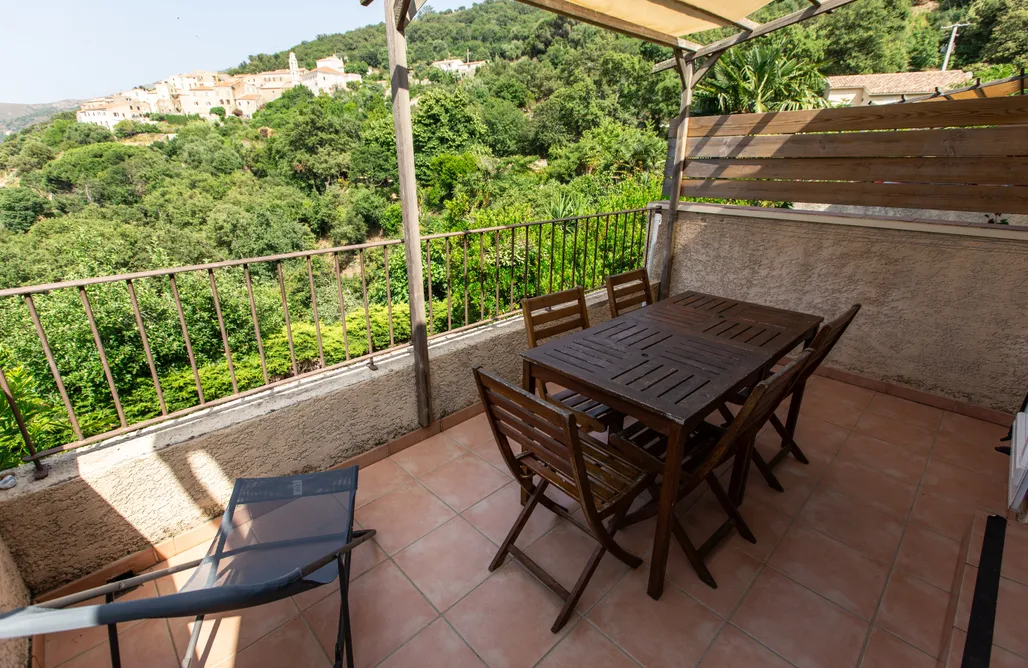 AlohaCamp Gîte 2 épis terrasse à Costa di Sognu 1