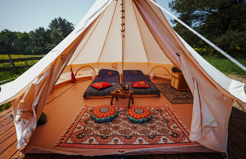 AlohaCamp Namiot safari Indyjska Mandala 3