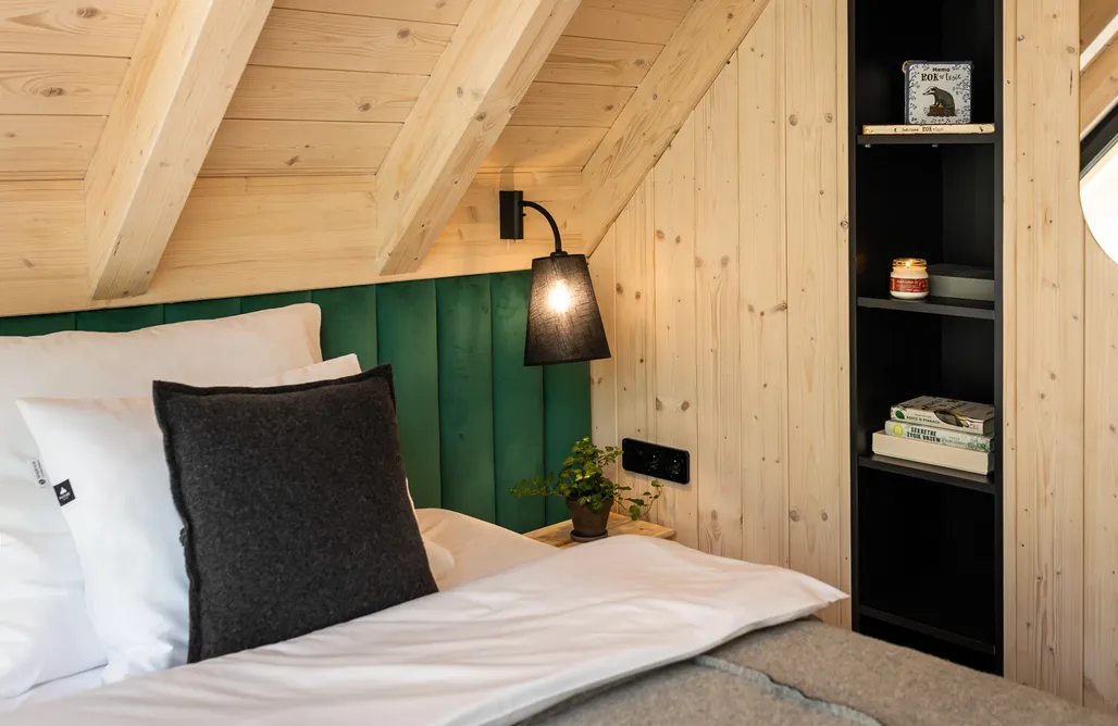 Winiarnia nad Jeziorem Patoki. Dom i las. 1