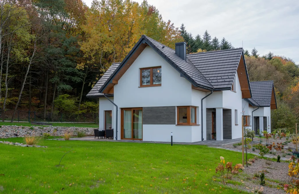 Domki w Lesie Domki Kamieniec-luksus w sercu natury z jacuzzi, sauną i boiskiem 3
