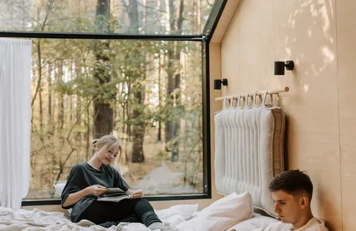 Zdjęcie obiektu UKOI Mikrozen w lesie - mały domek - Kręgi