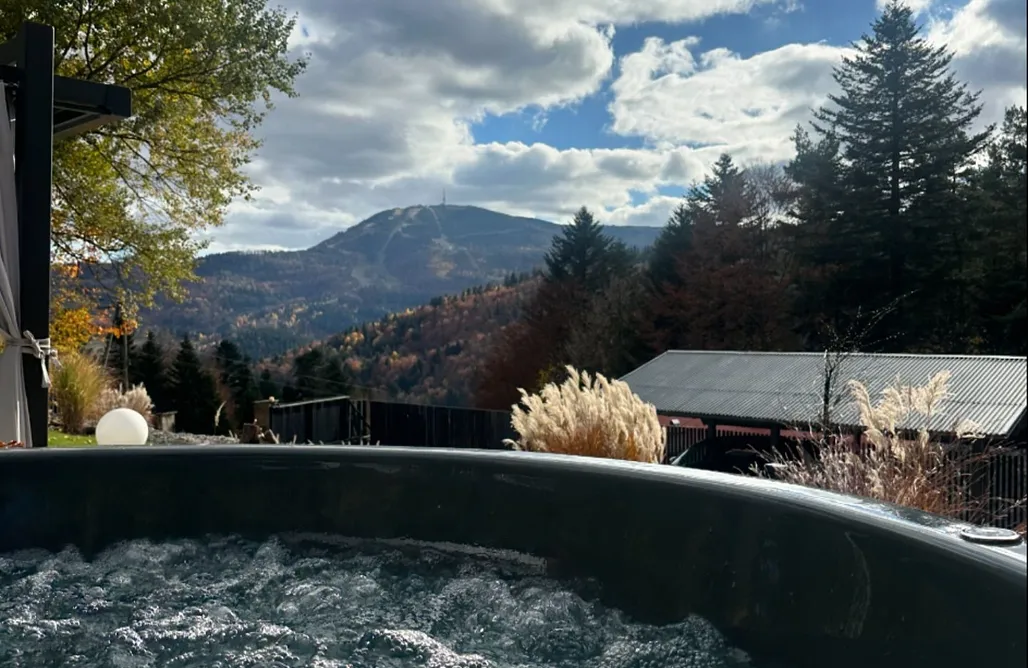 noclegi AlohaCamp Luxury Chalet Na Stromym Wzgórzu 1