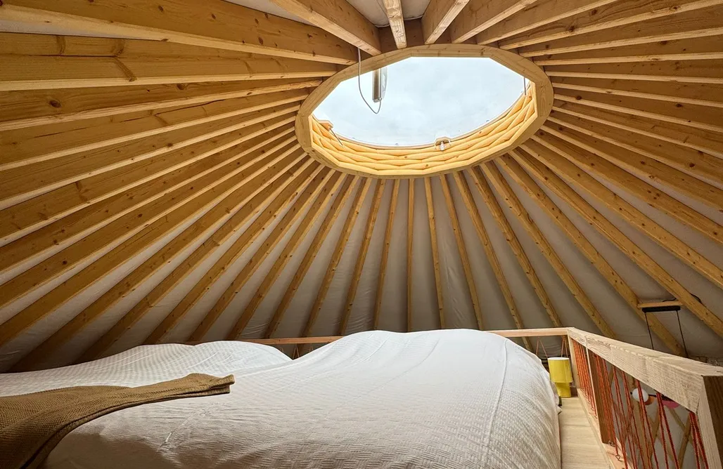 AlohaCamp Jurta Stokrotka Glamping 4