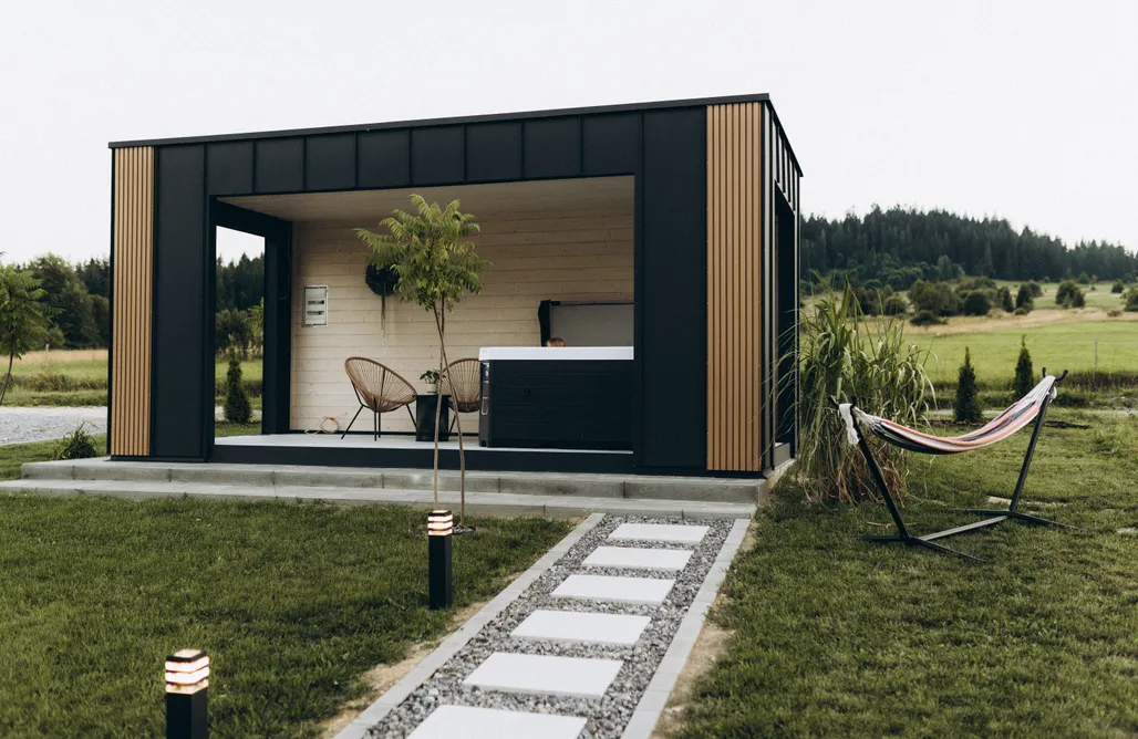 Projekt Babia - domek z jacuzzi AlohaCamp