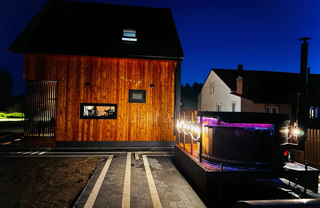 Unterkunft AlohaCamp Modrzewiowe Domki przy Zalewie Krasnobrodzkim  5