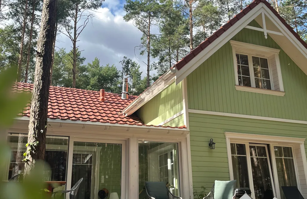 Glamping Łódzkie Domek Leśny Poranek 1