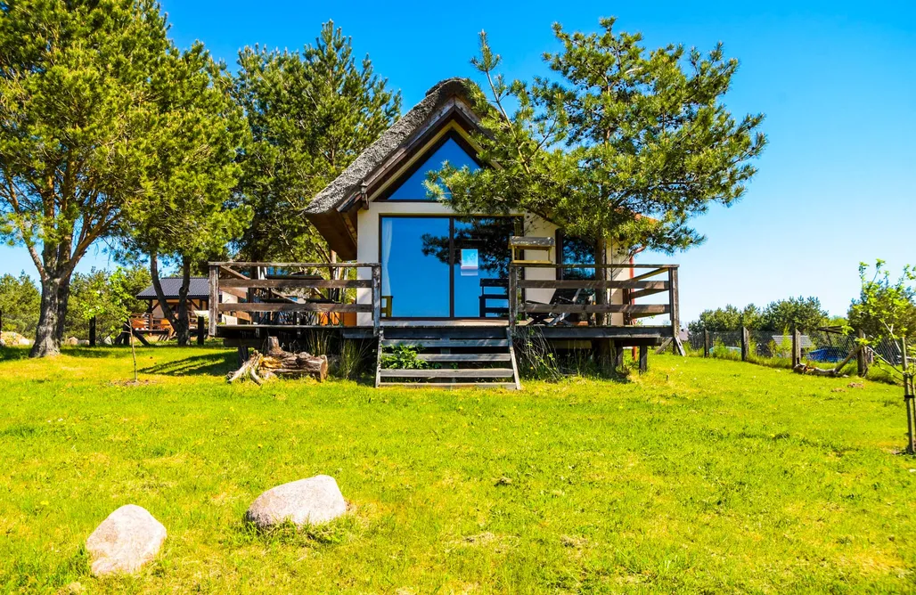 Ustka Noclegi Blisko Morza Ptasia Osada - Domek Puszczyk 2